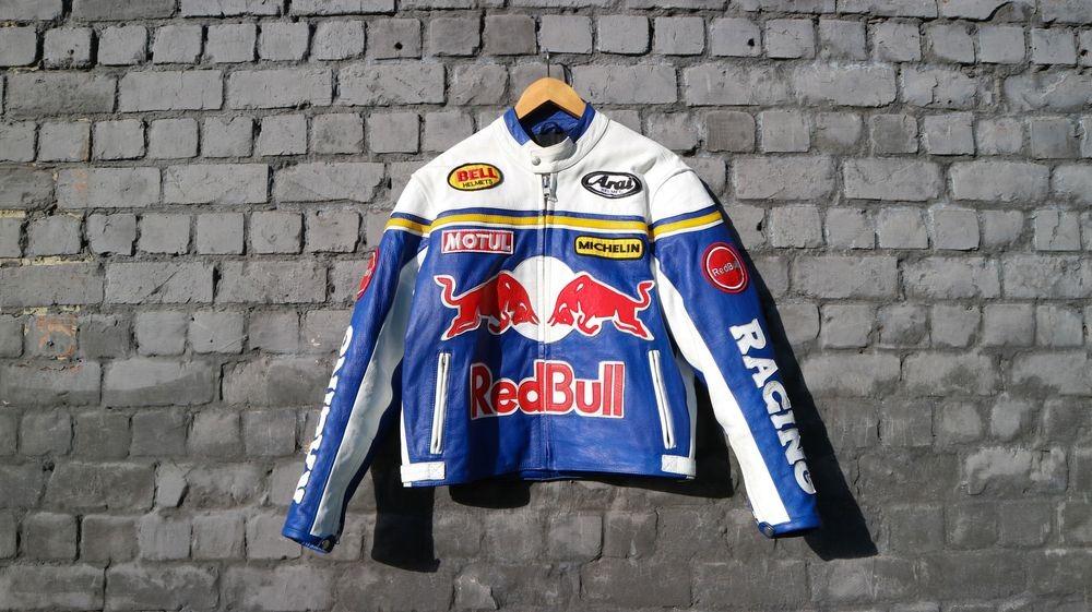 Red Bull Racing Leather Jacket – MotoGP Biker Jacket | Premium Motorcycle Gear